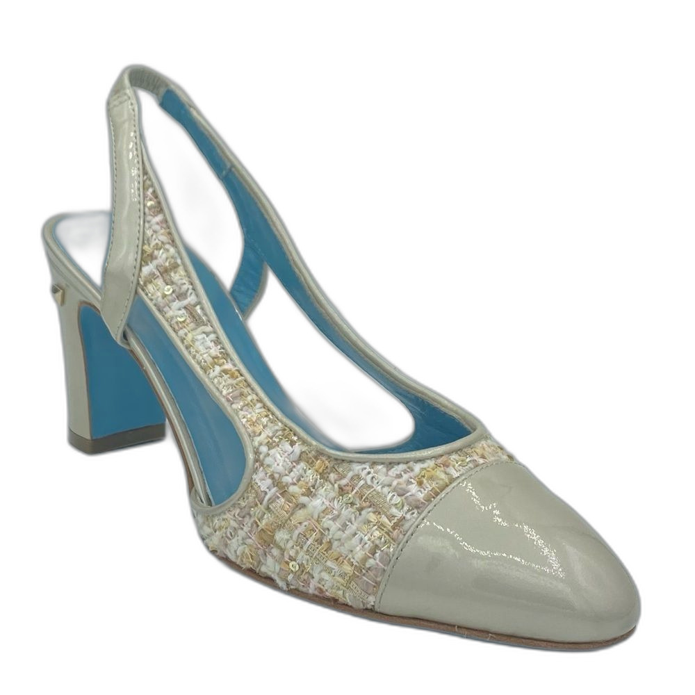 Valentina Nude Nicco Slingback Pump NWOT